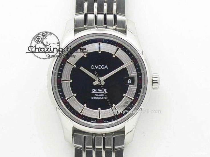 0506 FlexibleFit De Ville SS TWF 1:1 Best Edition Gray Dial Blue Markers on SS Bracelet MIYOTA 7843